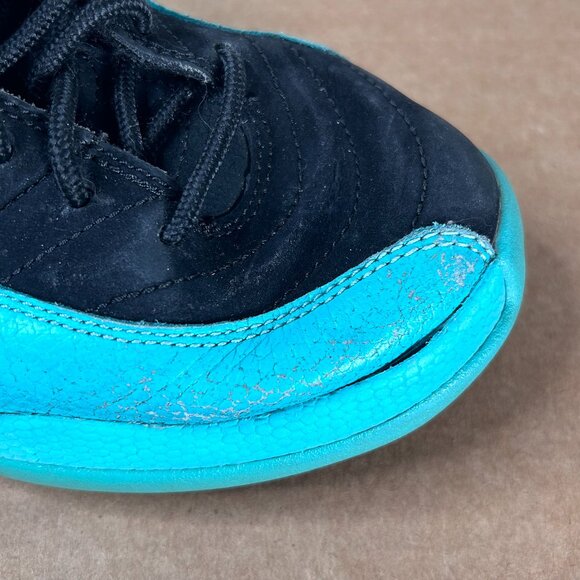 Jordan 12 Retro Hyper Jade Sneaker Shoes (GS) Kids 6.5Y 510815-017 - Picture 10 of 16